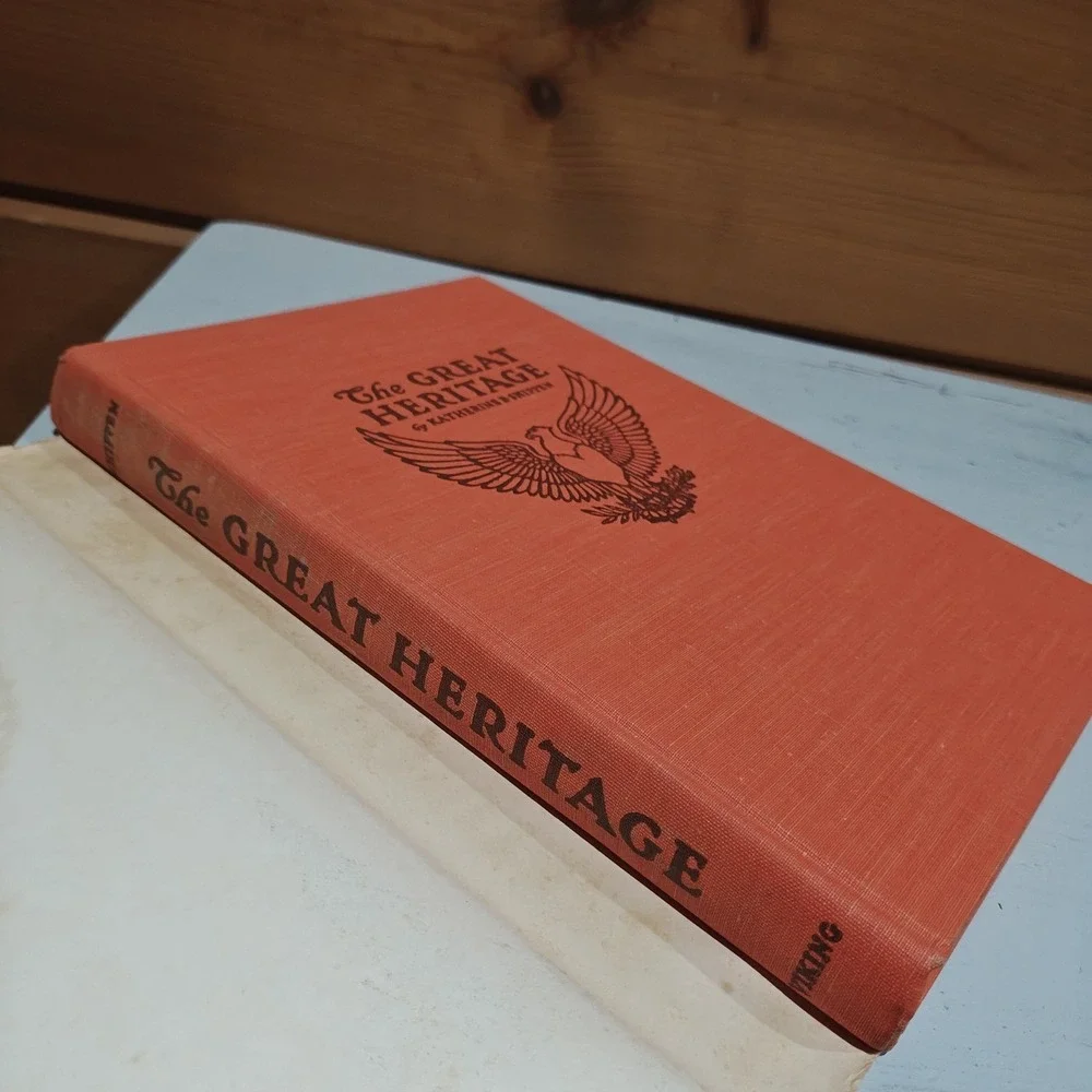 The Great Heritage Katherine B. Shippen 1947 Illustrated Viking Press Vintage